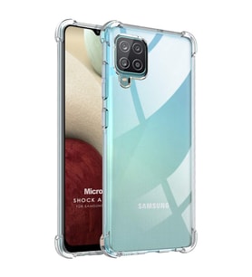 Microsonic Samsung Galaxy A12 Kılıf Shock Absorbing Şeffaf