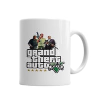 Gta 5 Grand Theft Auto IV Estrelas Kupa Bardak Porselen