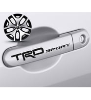 Toyota Trd Sport kapı Kolu Sticker Yapıştırma 8 Ad