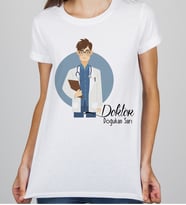 Kişiye Özel Doktor Tişörtü