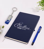 BK Gift Kişiye Özel Ortodontist Temalı Lacivert Defter Kalem 32gb USB Bellek Hediye Seti-1 (Model 1)