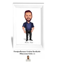 Kişiye Özel İsimli  20x30 cm Fotoğraf Çerçevesi