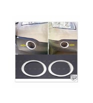 Nissan Qashqai Krom Sis Çerçevesi  2007-2010 Paslanmaz Çelik