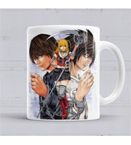 Death Note Anime L Yagami Light Apple Ryuk Kupa Bardak Porselen