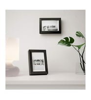 İkea Derin Çerçeve 10x15 Cm, Kalın Kenarlı Fotoğraf Çerçevesi (Siyah)