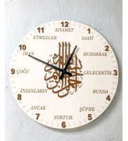 Ahşap Duvar Saati