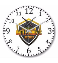 Playerunkown's Battlegrounds Pubg Duvar Saati Bombeli Gercek Cam
