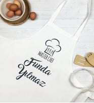 Master Chef Tasarım İsme Özel Mutfak Önlüğü