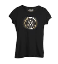 Assassin's Creed 5 Siyah Kadın Tshirt