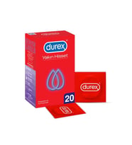 Durex Yakın Hisset İnce Prezervatif, 20'li Avantaj Paketi