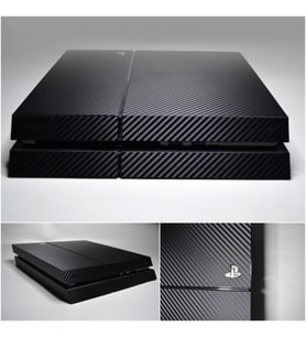 PlayStation 4 Siyah Carbon Fiber Kaplama Çınar Extreme