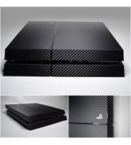 PlayStation 4 Siyah Carbon Fiber Kaplama Çınar Extreme