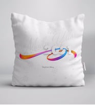BK Gift Kişiye Özel 2024 Mutlu Yıllar Beyaz Yastık-4