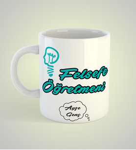 Felsefe Öğretmenlerine Özel Kupa Bardak