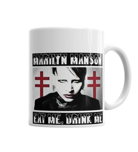 Marilyn Manson Kupa Bardak Porselen