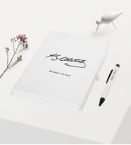 BK Gift Kişiye Özel Atatürk Temalı Beyaz Defter Kalem Hediye Seti - 6