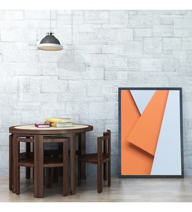 Geometrik Kanvas Tablo