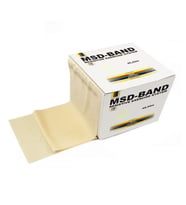 MSD Theraband Egzersiz Bandı, Pilates Direnç Bandı 1.5 mt. Ten (En Hafif)