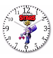 Brawl Stars Rockabilly Mortis Duvar Saati Bombeli Gercek Cam