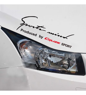Cruze Mind Sport Araba Tampon Araç Sticker Yapıştırma
