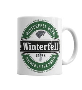 Game Of Thrones Winterfell Beer Kupa Bardak Porselen