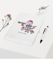BK Gift Kişiye Özel Anasınıfı Öğretmeni Temalı Beyaz Defter Kalem Hediye Seti - 2