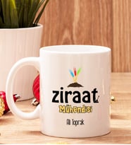 Ziraat Mühendisine Hediye Beyaz Kupa Bardak