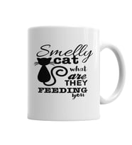Smelly Cat Kedi Kupa Bardak Porselen