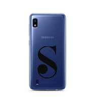 Samsung A10 Harf Tasarımlı Telefon Kılıfı S-Harfi 