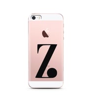 Iphone 5s Harf Tasarımlı Telefon Kılıfı Z-Harfi 