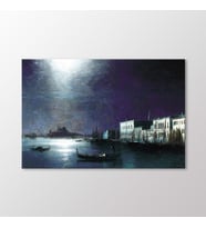 Arty Tablo Gece Venedik, 1886 Tablo (Karışık)