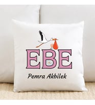 Ebelere Özel İsimli Yastık