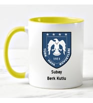 Türk Hava Kuvvetleri Subay Kupa Bardağı Sarı