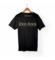 Lord Of The Rings Siyah Tişört