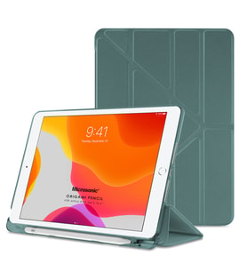 Microsonic Apple iPad Air 3 10.5'' 2019 Kılıf (A2152-A2123-A2153-A2154) Origami Pencil Koyu Yeşil
