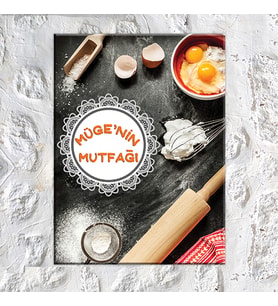 Kişiye Özel İsme Özel Mutfak Tablosu İsminizi Veya Mesajınızı Yazdırabilirsiniz