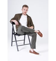 Cz London Hakiki Deri Erkek Sneaker Monk Strap Casual Günlük Ayakkabı (Taba)