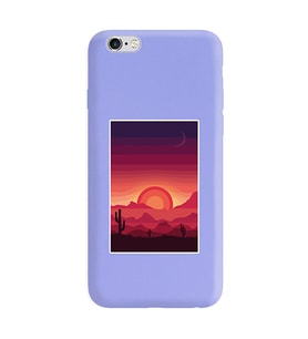 Lila Lansman Telefon Kılıfı Iphone 6