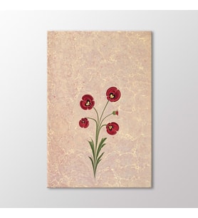 Arty Tablo Kırmızı Menekşeler Tablo (Karışık)