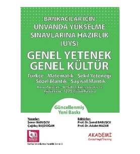 Bankacılar İçin Unvanda Yükselme Sınavlarına Hazırlık Genel Yetenek - Genel Kültür