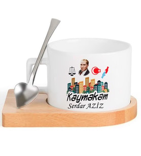 Kaymakam  FİNCAN Seti (Beyaz)