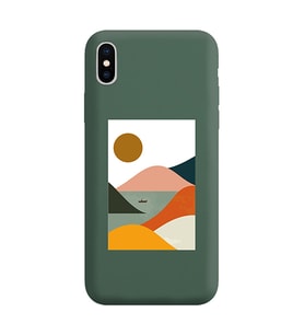 Koyu Yeşil Lansman Telefon Kılıfı Iphone Xs Max