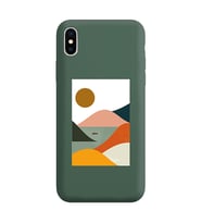 Koyu Yeşil Lansman Telefon Kılıfı Iphone Xs Max
