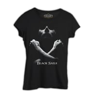Black Sails Siyah Kadın Tshirt