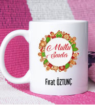 Mutlu Seneler 2021 Yılbaşı Hediyesi Kupa Bardak