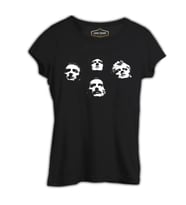 Queen Siyah Kadın Tshirt
