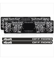 4x4 OffRoad Takmatik Pleksi Plakalık (2 Adet)
