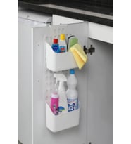 Nandy Home Plastik Asılabilir Dolap Düzenleyici 2 Katlı BEYAZ