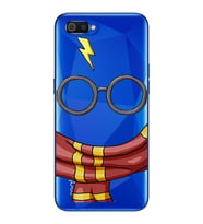Harry Poter Tasarımlı Süper Şeffaf Silikon Telefon Kılıfı Oppo Realmi C2