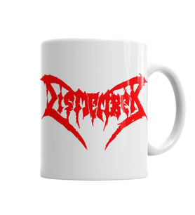 Dismember Logo Entombed Desultory Grave Asp Kupa Bardak